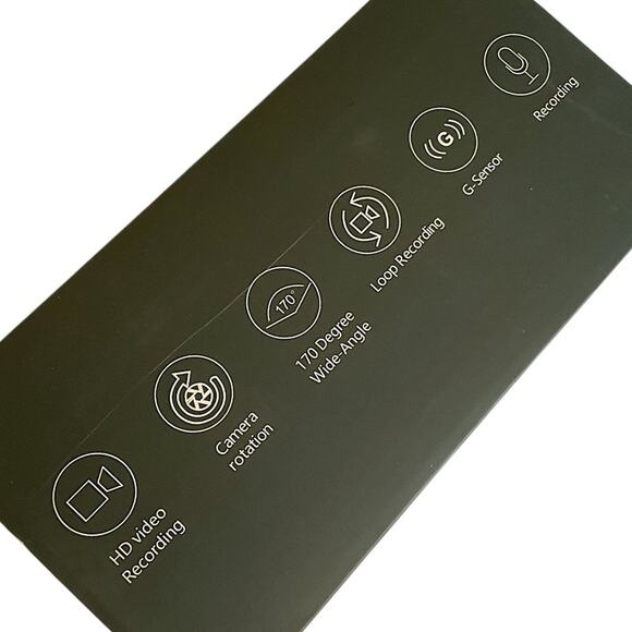 Dual Lens Vehicle BlackBOX DVR Dash Cam Full HD 1080p Car Recorder (2 Units) - Picture 6 of 8